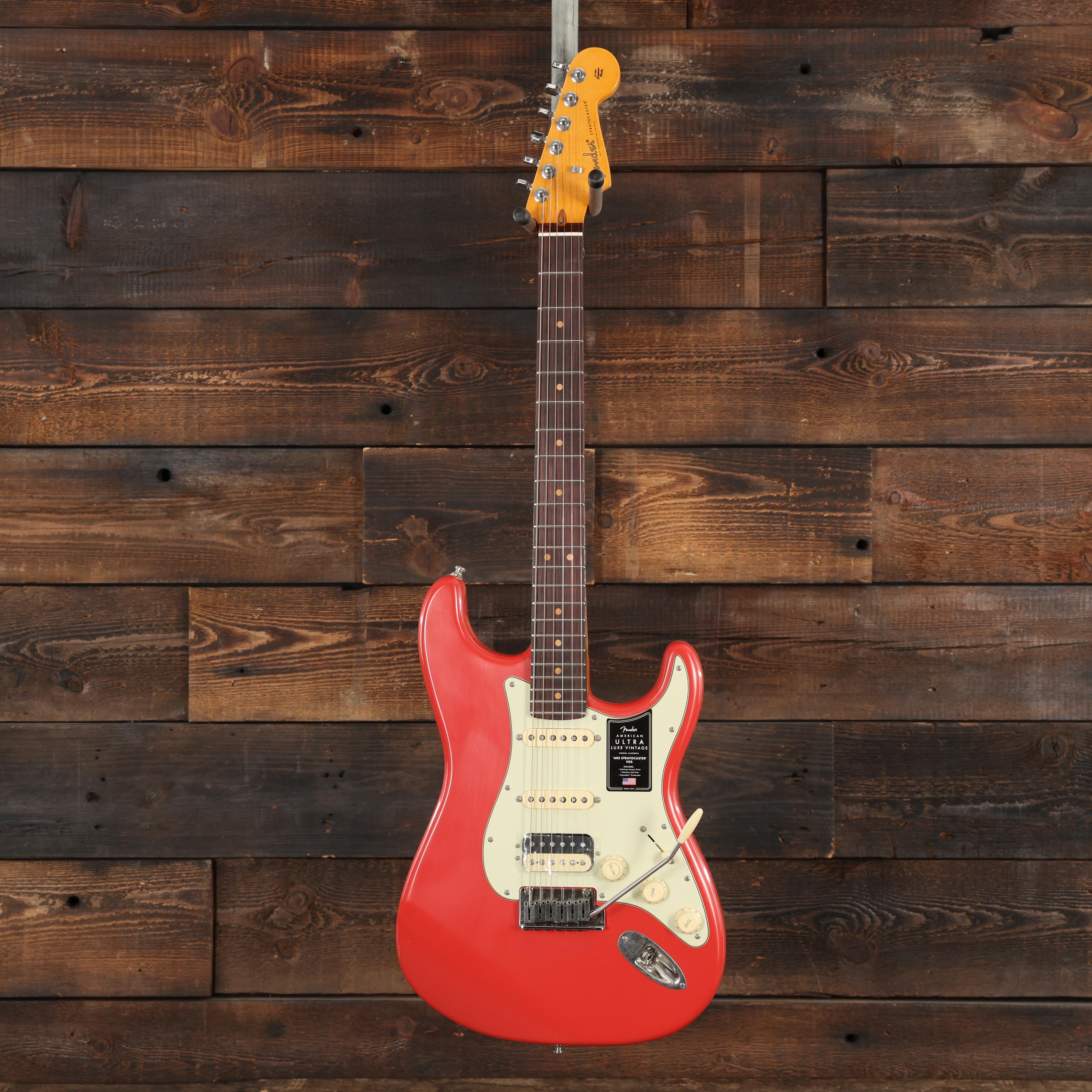 Fender American Ultra Luxe Vintage '60s Stratocaster HSS in Fiesta